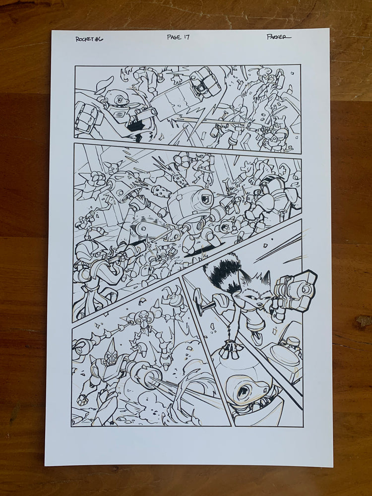 Rocket Raccoon Issue 6 pg 17