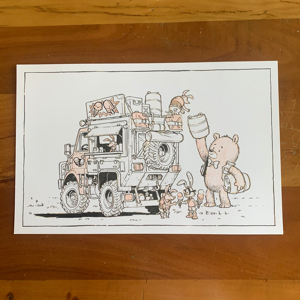 CC & Benson - Ice Cream Armadillos