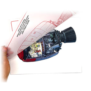 The Lucky Star Cutaway Vellum Print