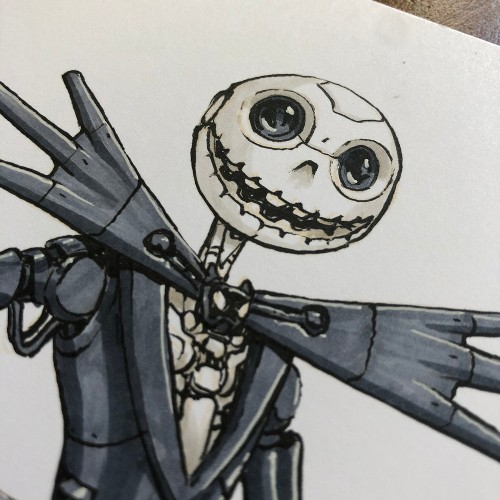 Robo Jack Skelington