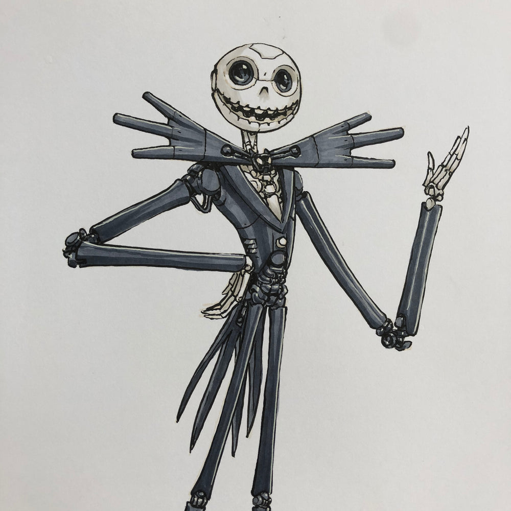 Robo Jack Skelington