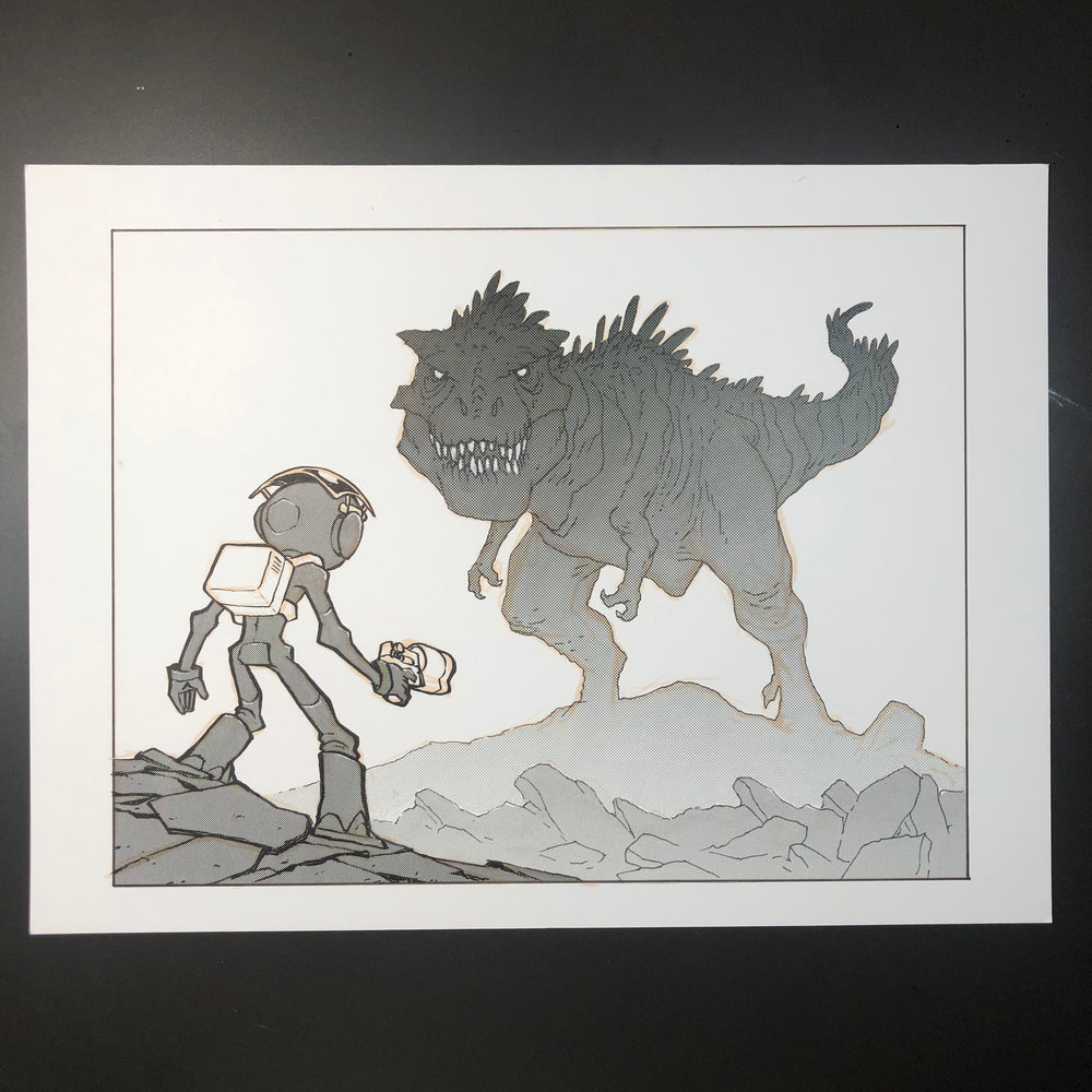 Skull Chaser Extinct Drawing