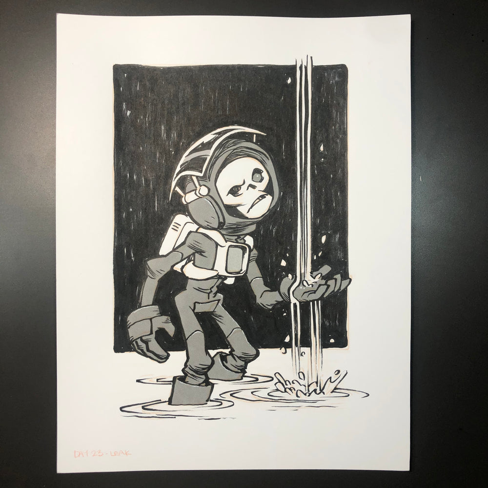 Skull Chaser Leak Drawing