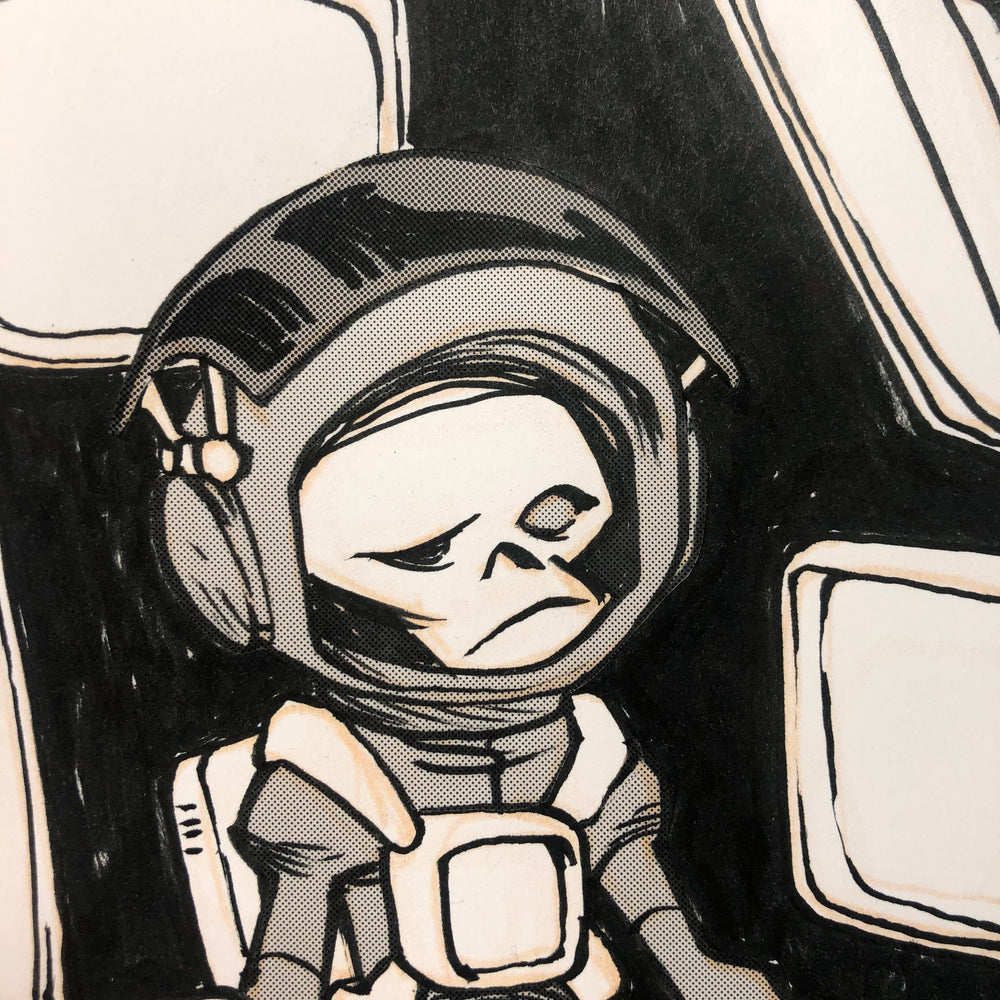 Skull Chaser Screens Drawing