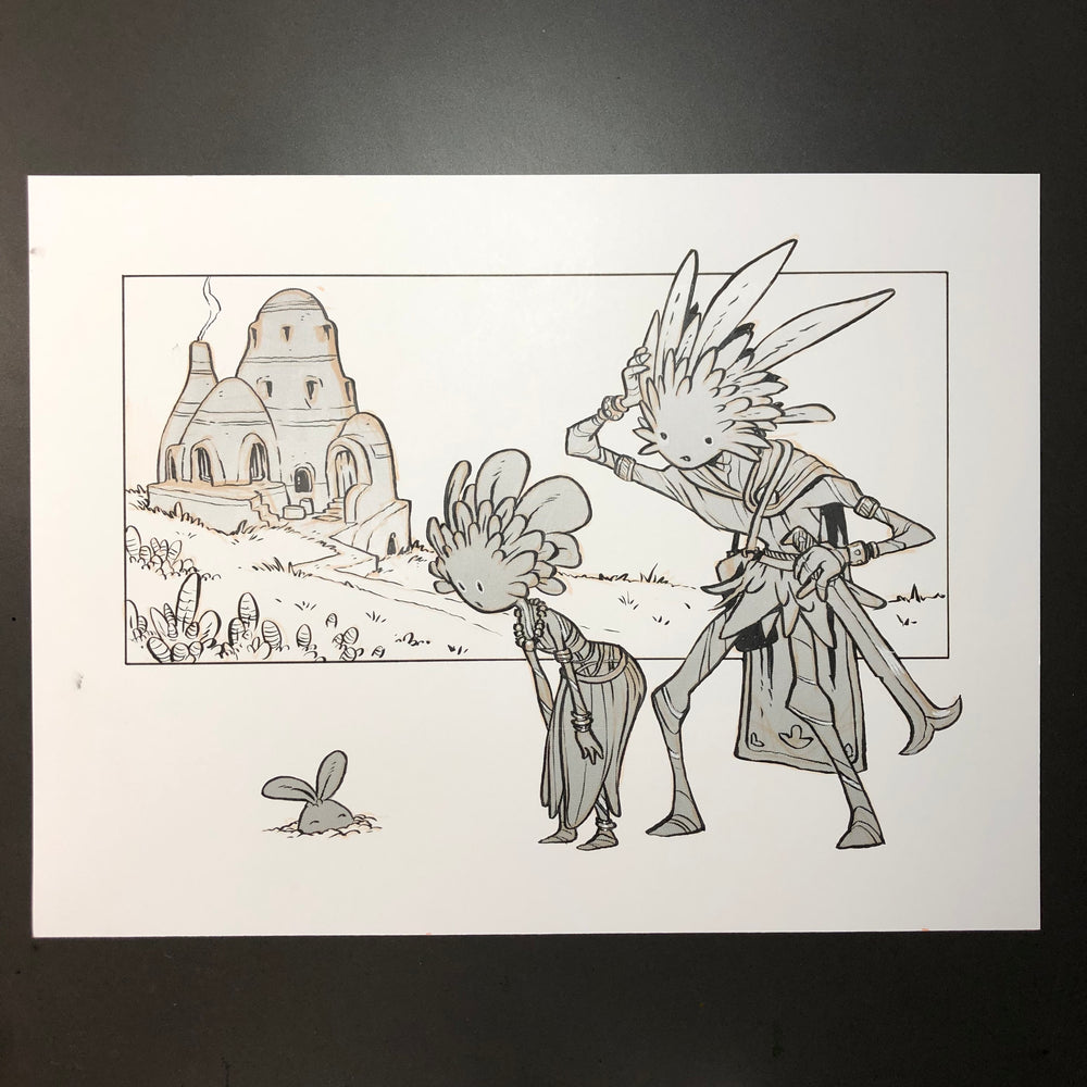 Plant Folk's New Baby Drawing