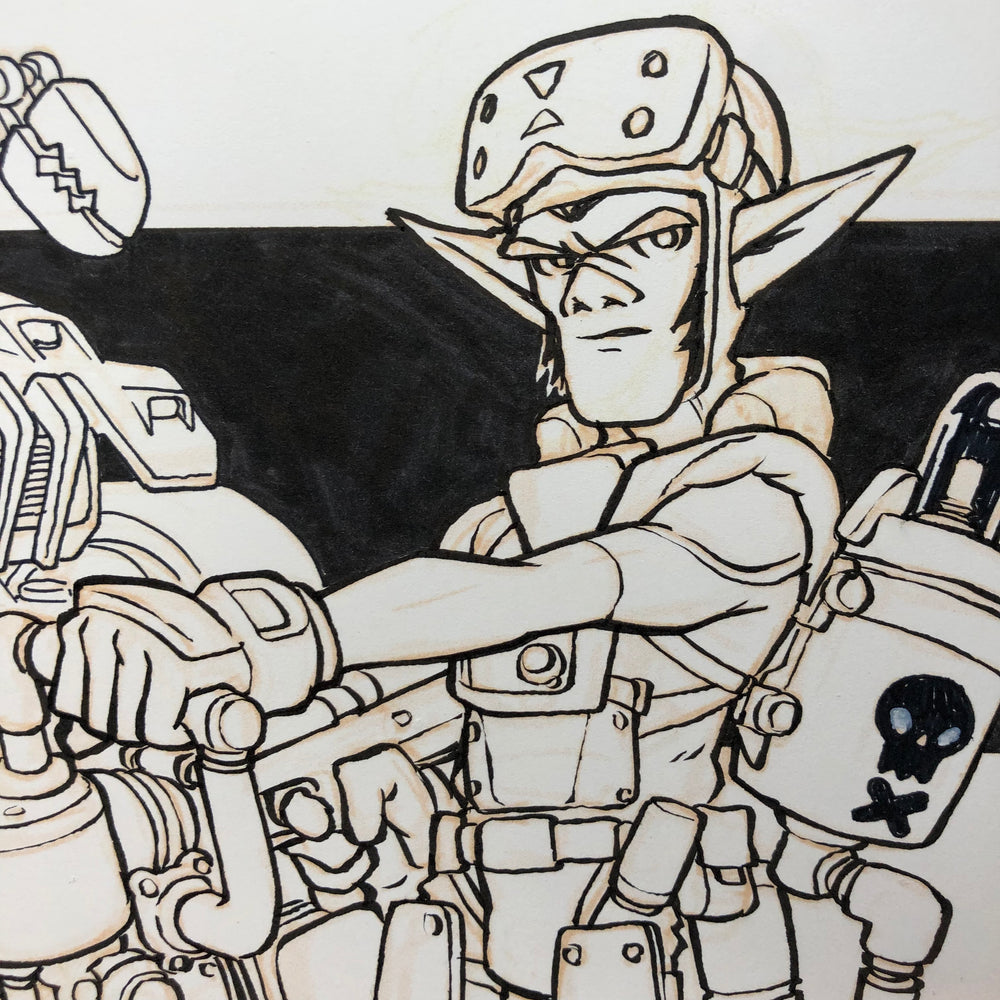 Bounty Hunter Drawing