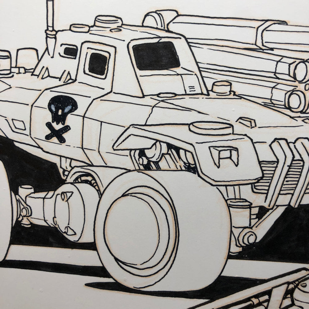 Bounty Hunter Drawing