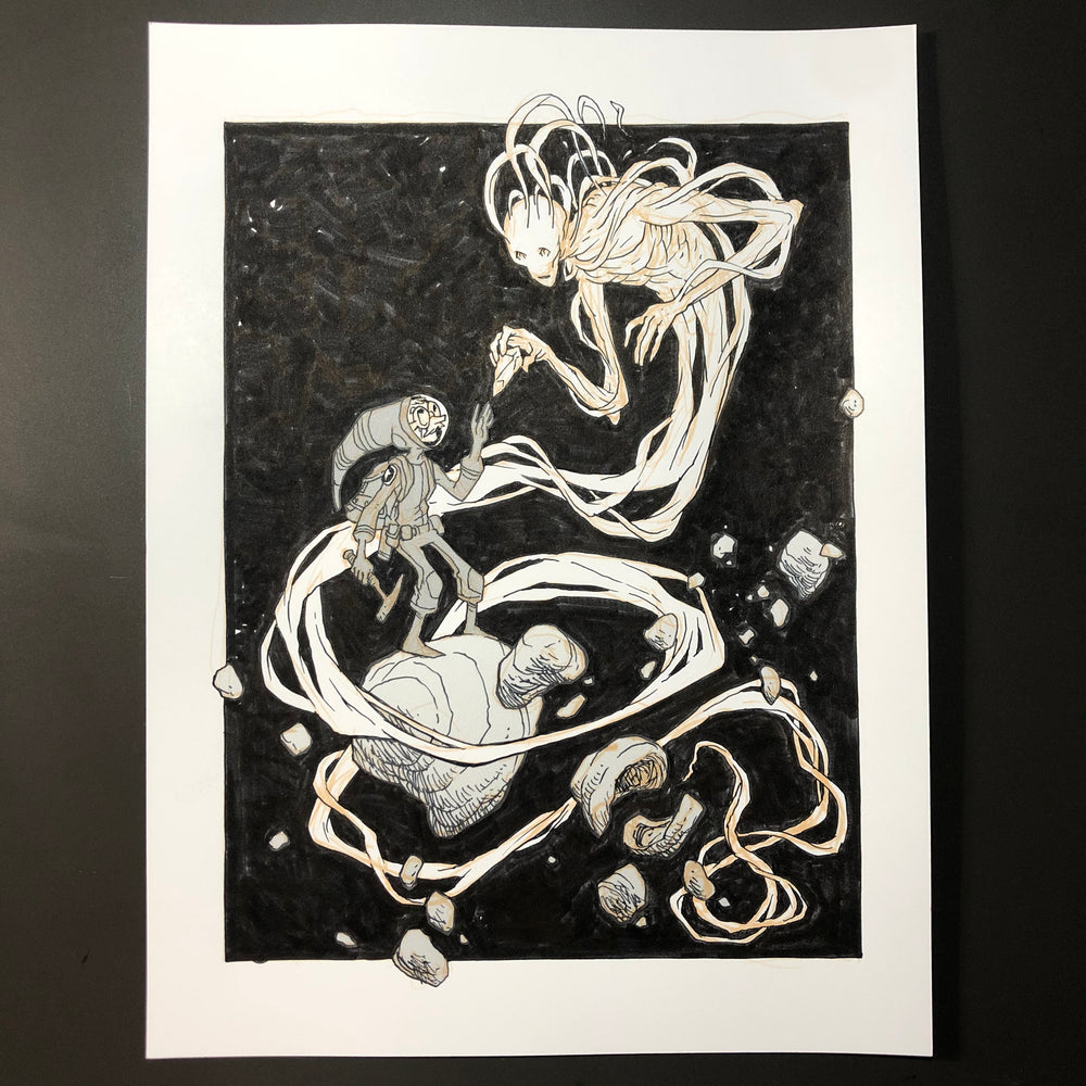 Star Catcher Spirit Drawing