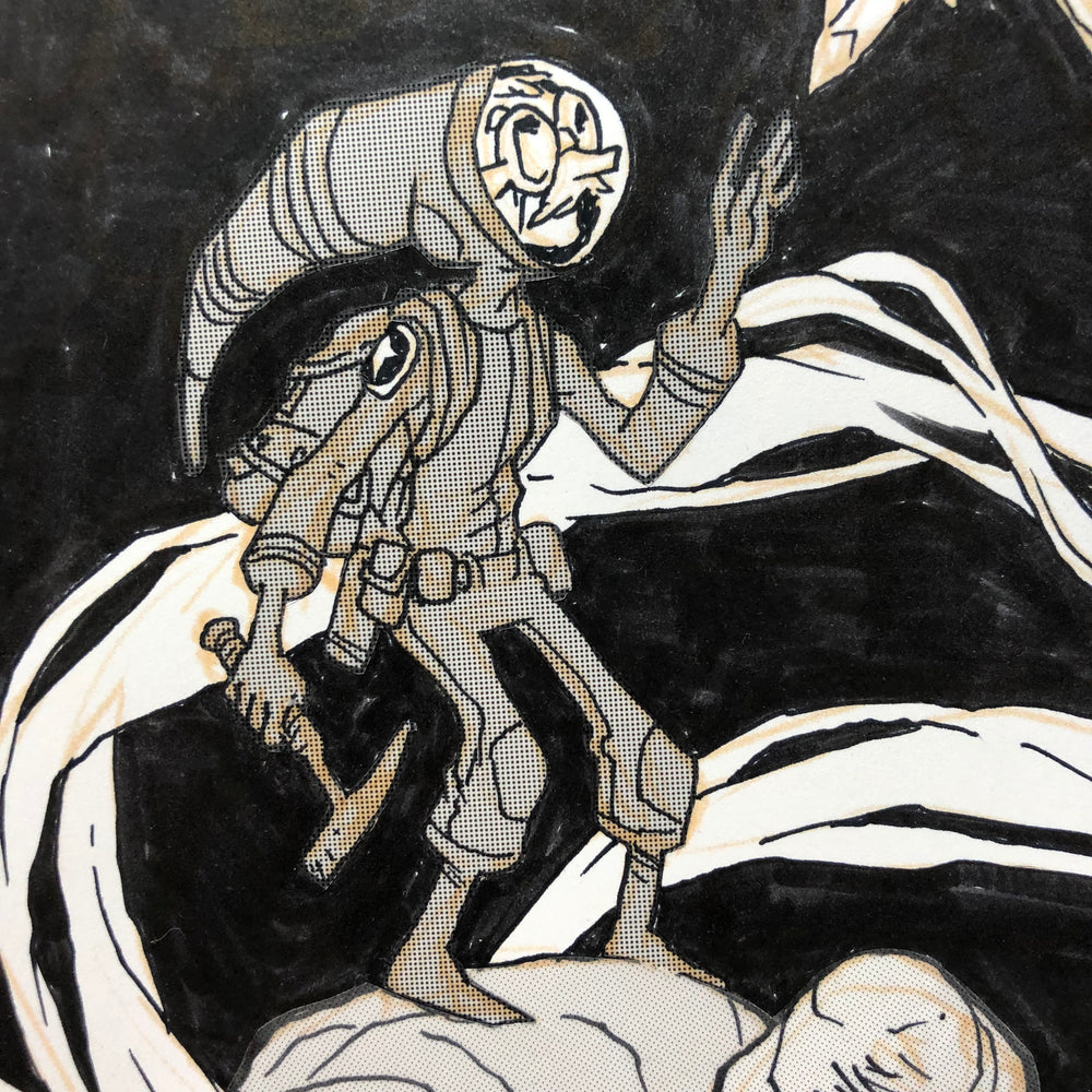 Star Catcher Spirit Drawing