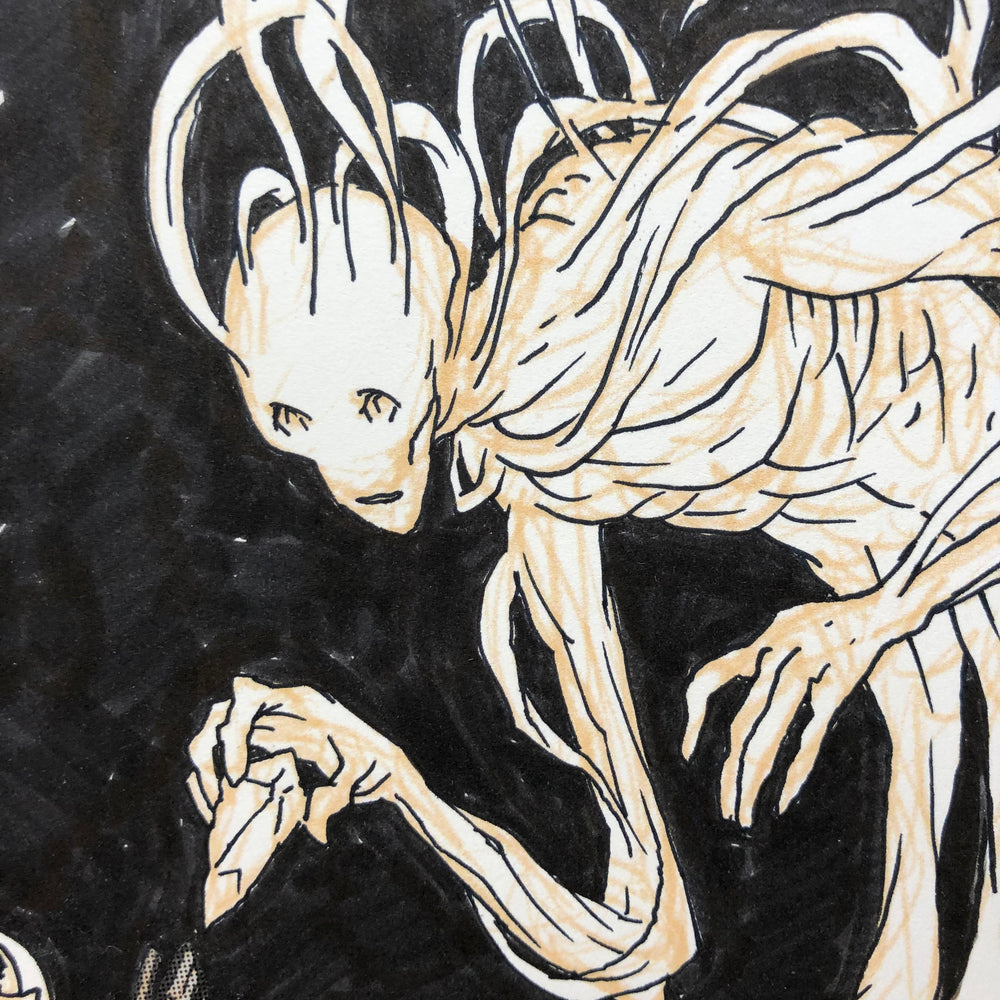 Star Catcher Spirit Drawing