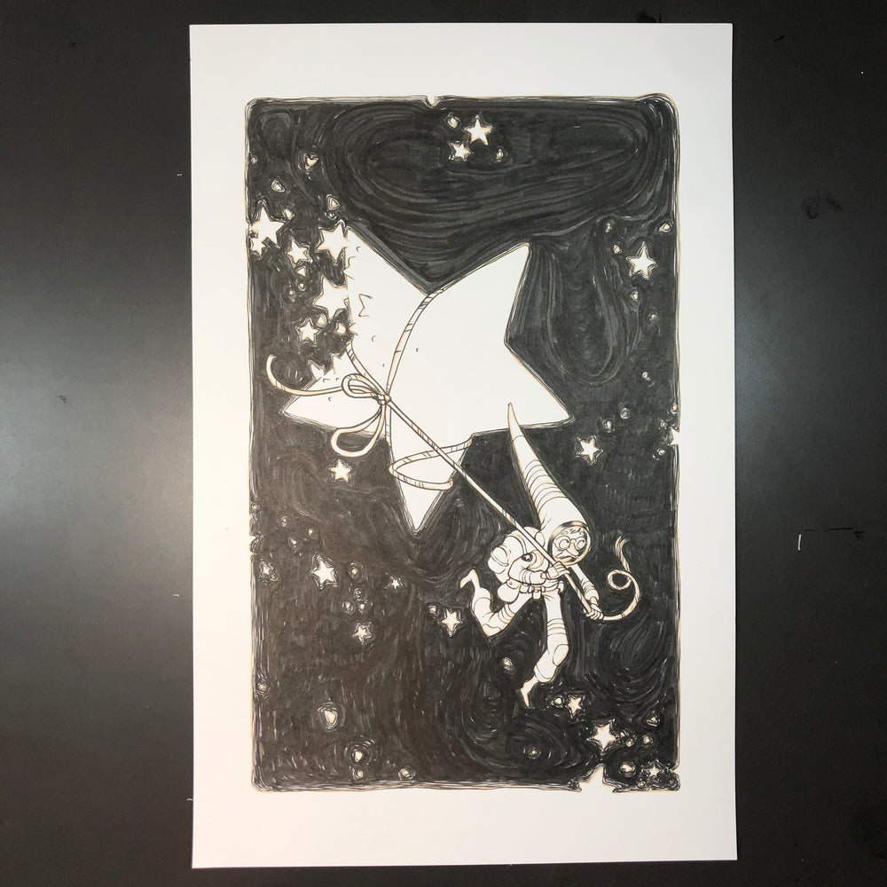 The Star Catcher Original Drawing