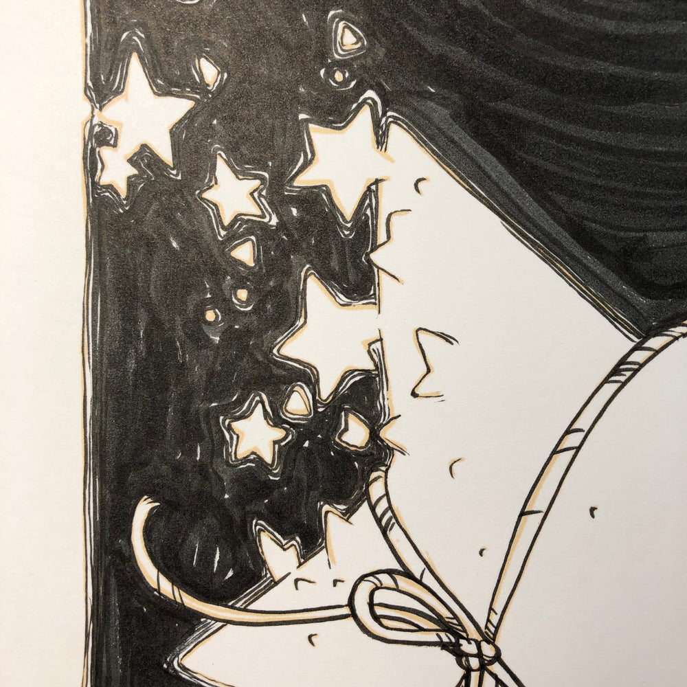 The Star Catcher Original Drawing