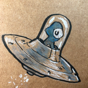 Little UFO Drawing