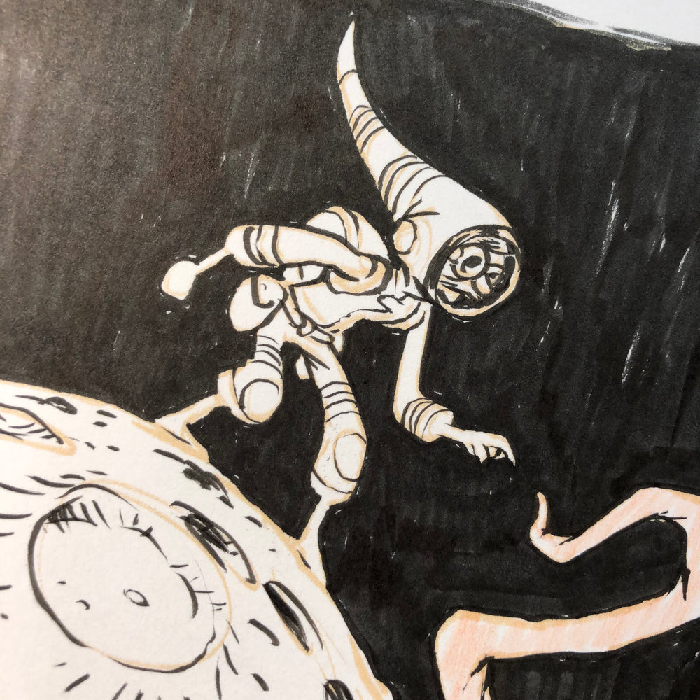 Star Catcher make Contact Drawing