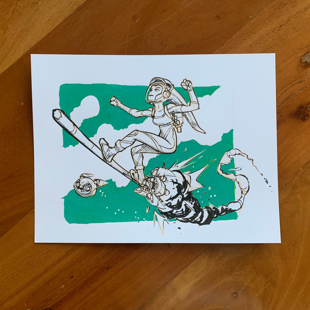 Space Witch Greeeeen