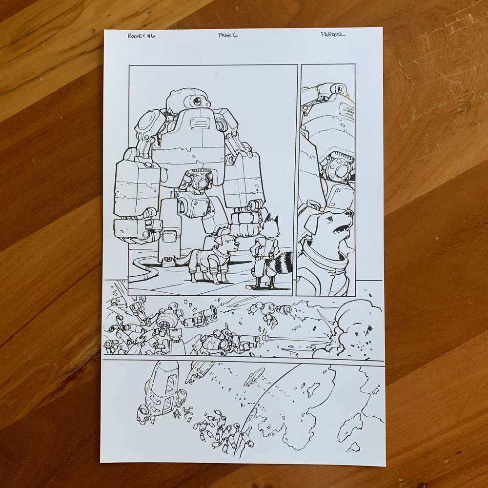 Rocket Raccoon Issue 6 pg 06