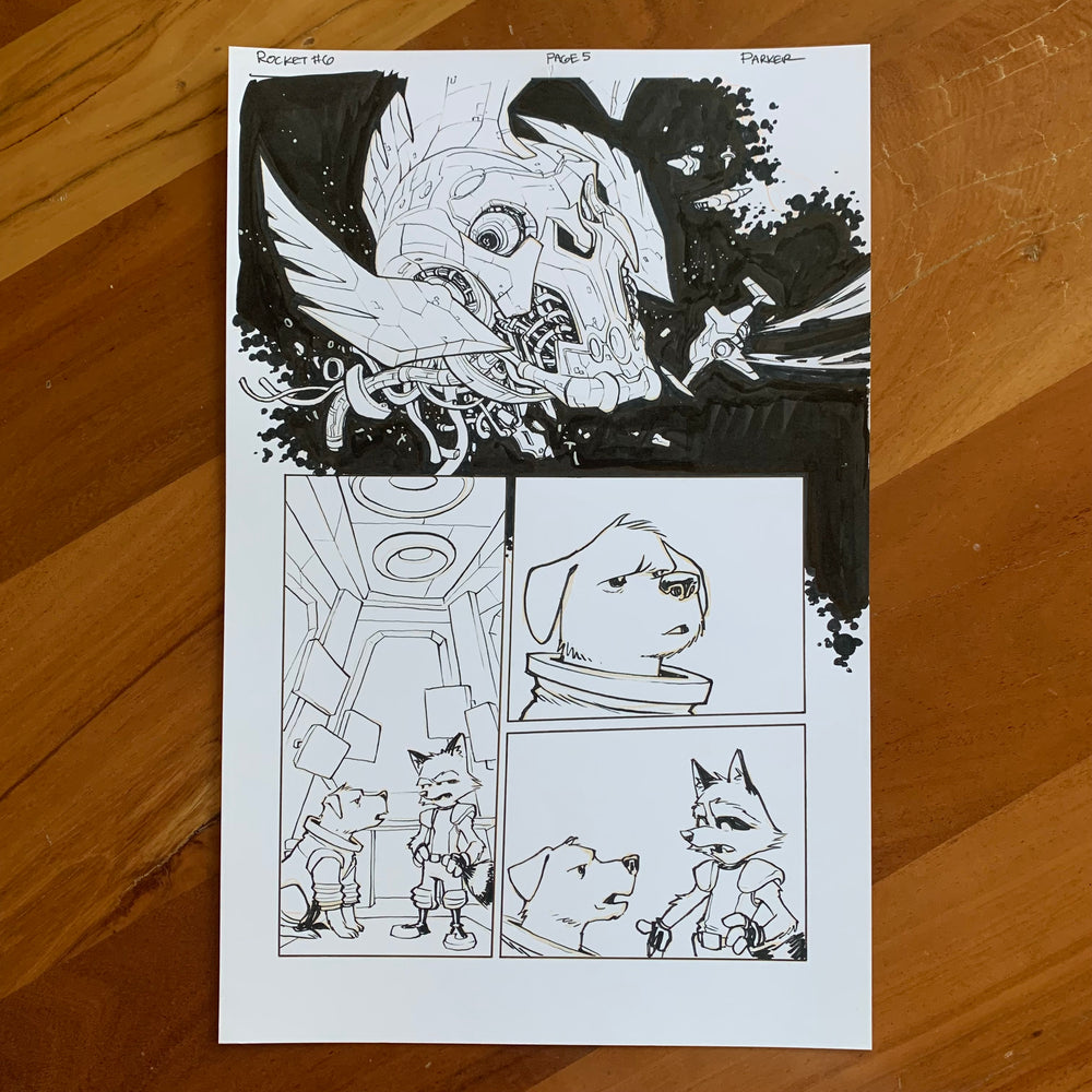 Rocket Raccoon Issue 6 pg 05