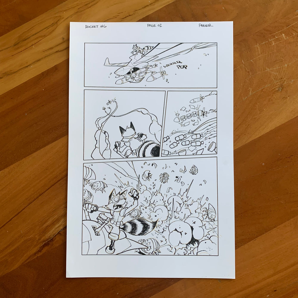 Rocket Raccoon Issue 6 pg 2
