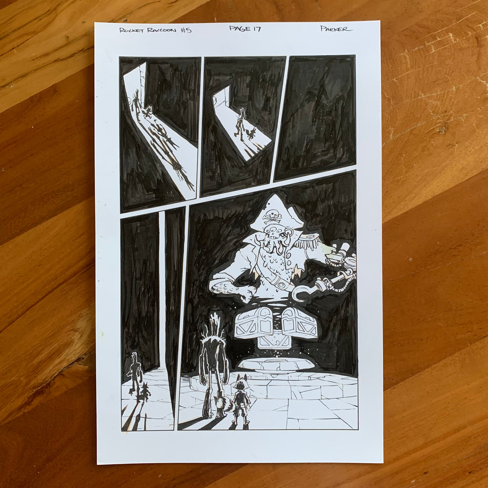 Rocket Raccoon Issue 5 pg  17