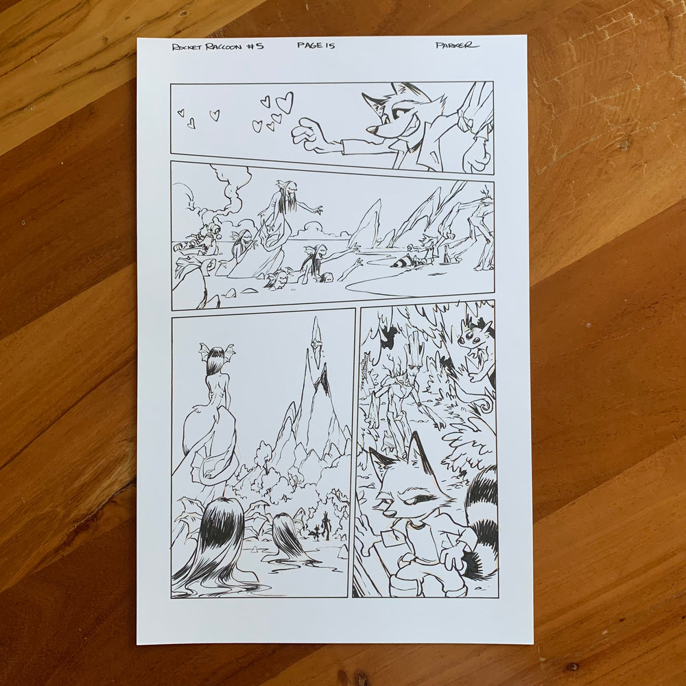 Rocket Raccoon Issue 5 pg 15