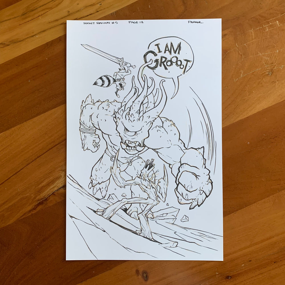 Rocket Raccoon Issue 5 pg 12