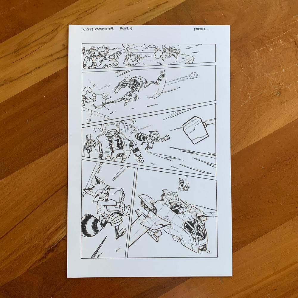Rocket Raccoon Issue 5 pg 5