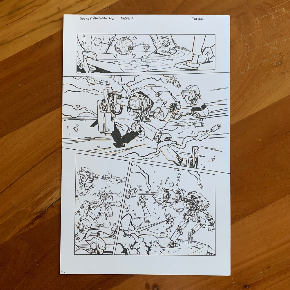 Rocket Raccoon Issue 5 pg 4