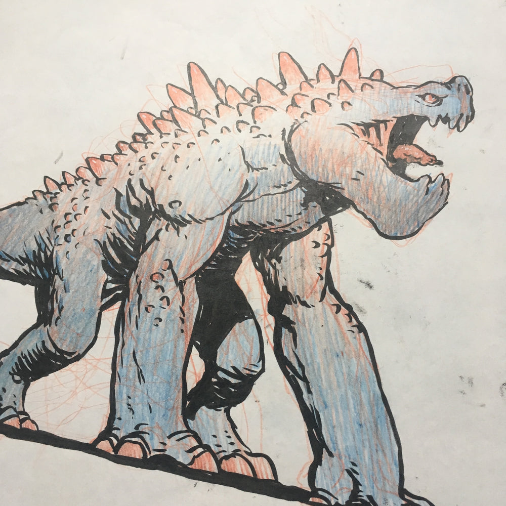 Kaiju 04 - Original Art