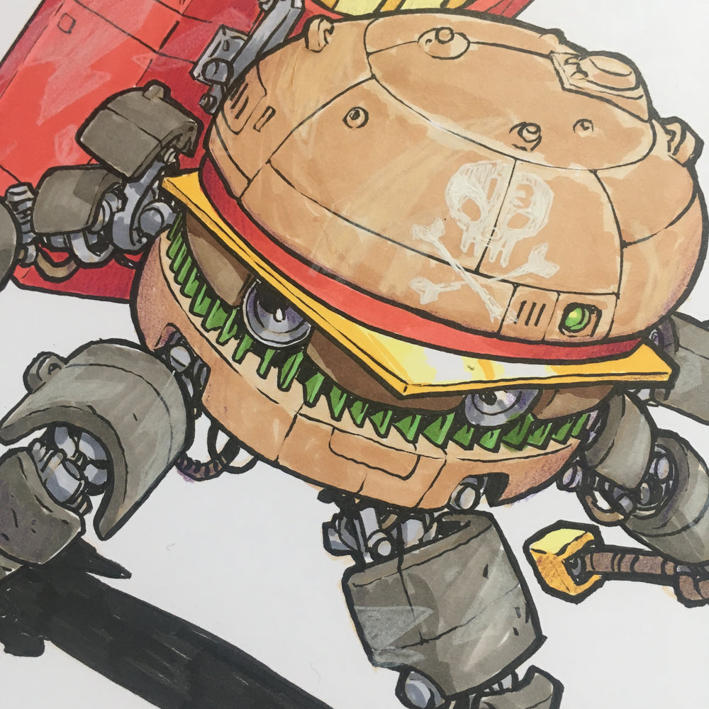 BURGER_BOT - Original Art