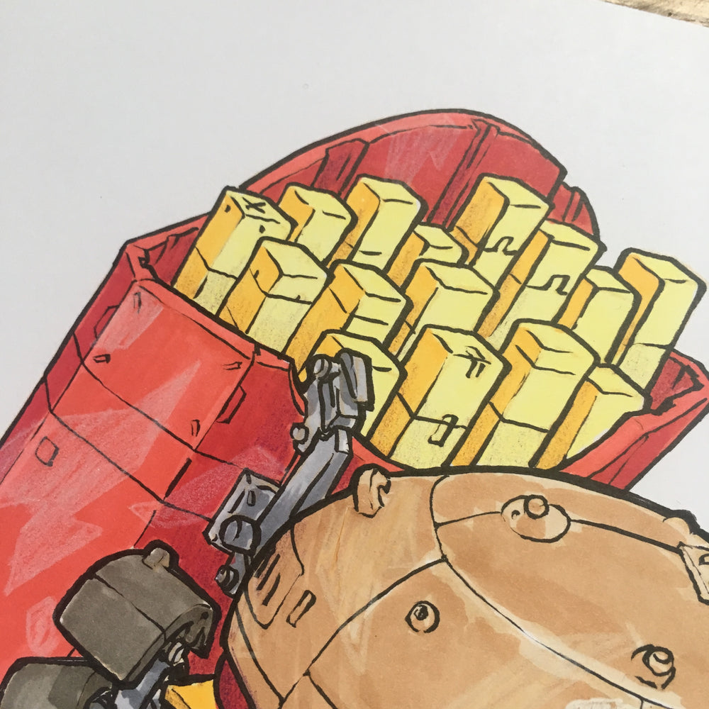 BURGER_BOT - Original Art