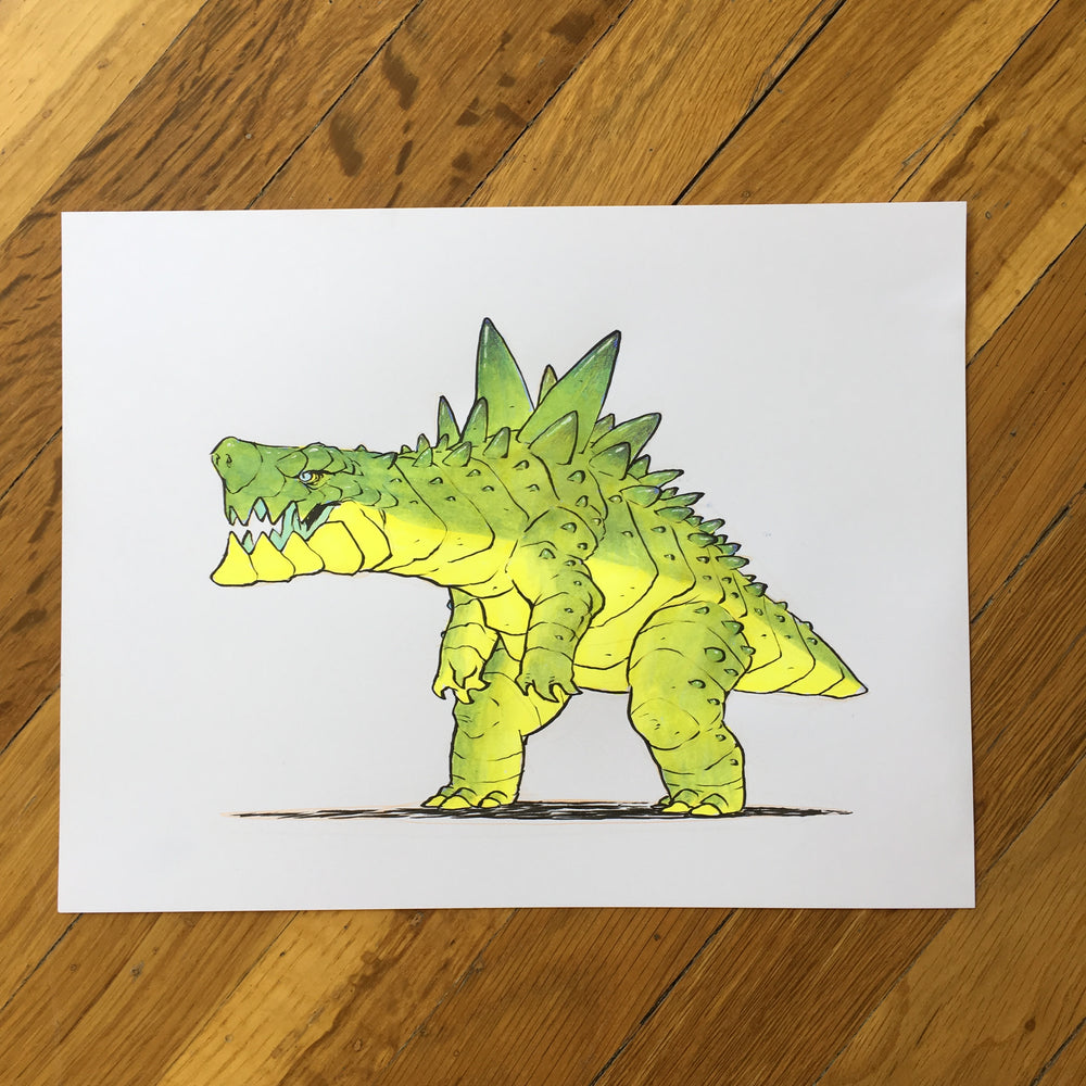 Kaiju 02 - Original Art