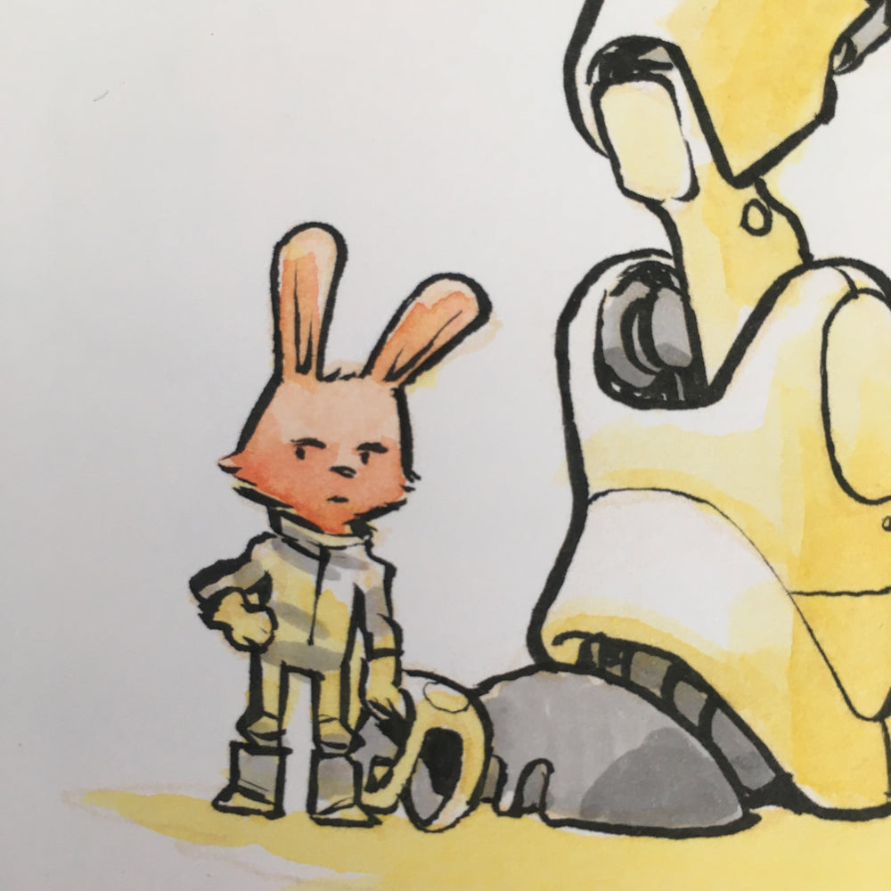 B-3 Hill Hopper - Original Art