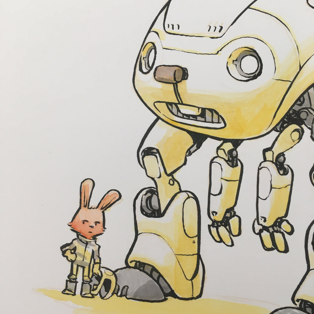 B-3 Hill Hopper - Original Art