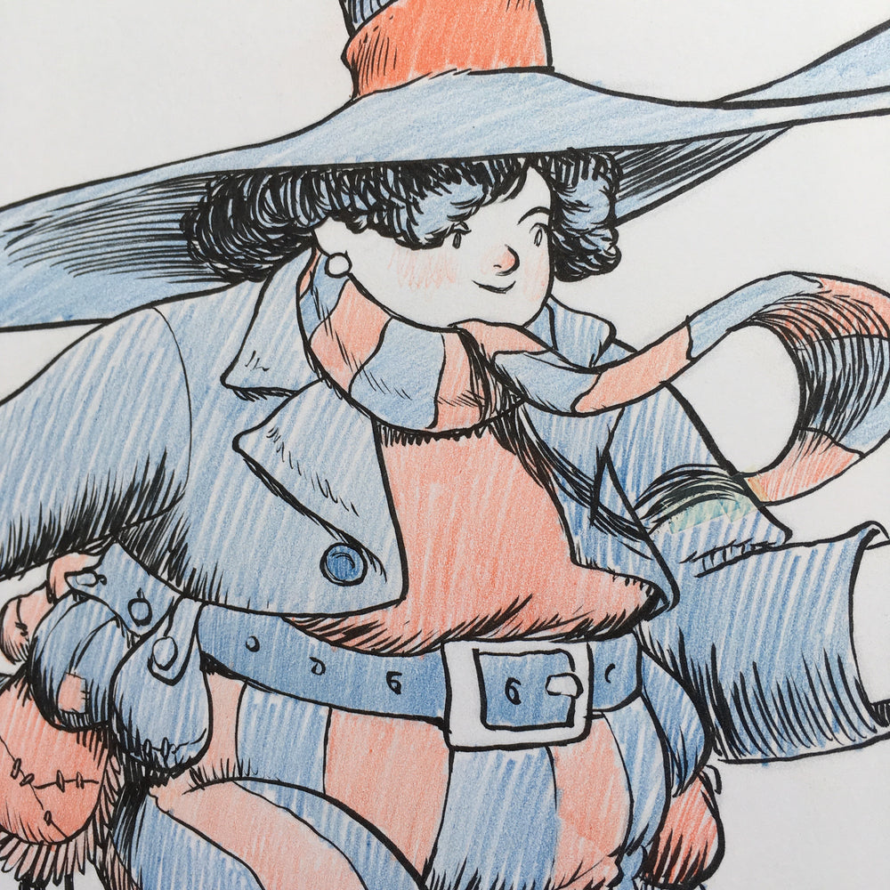 Cat Witch - Original Art