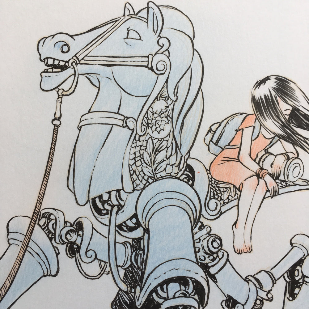 Waiting - Original Art