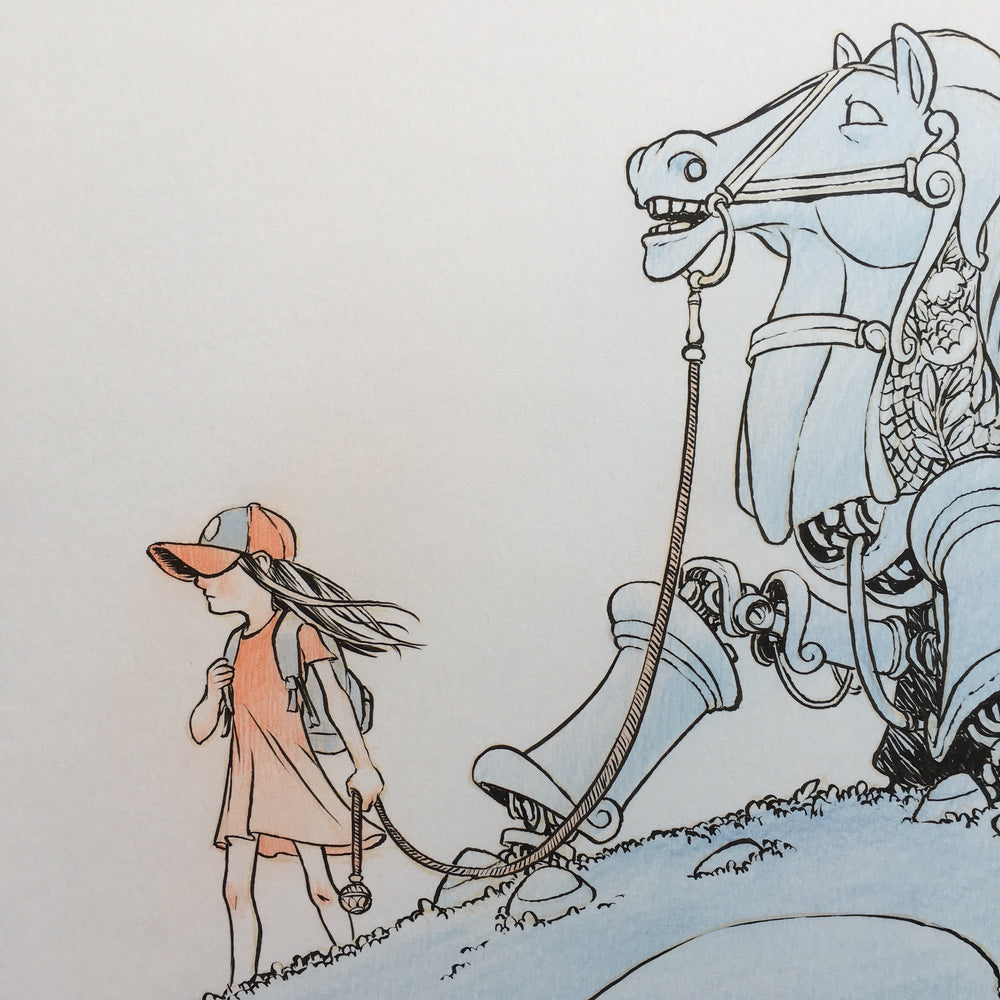 Waiting - Original Art