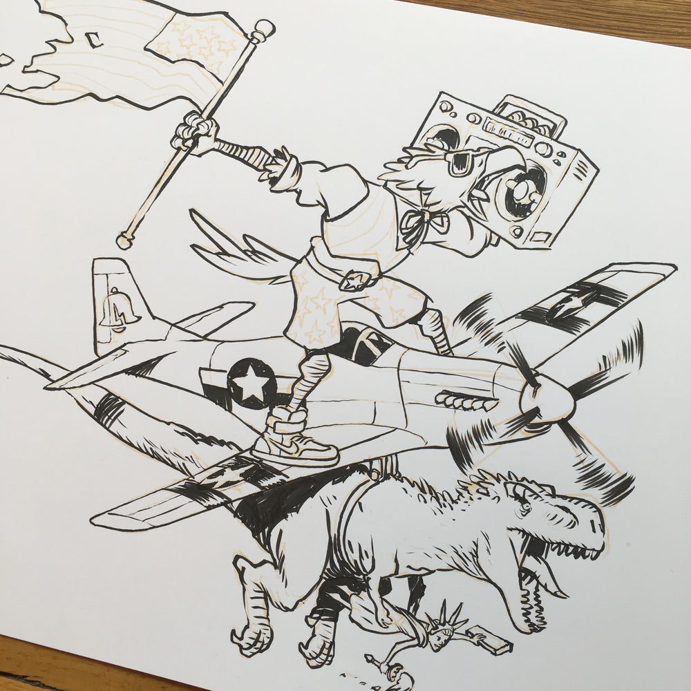 Spirit of Freedom - Original Art