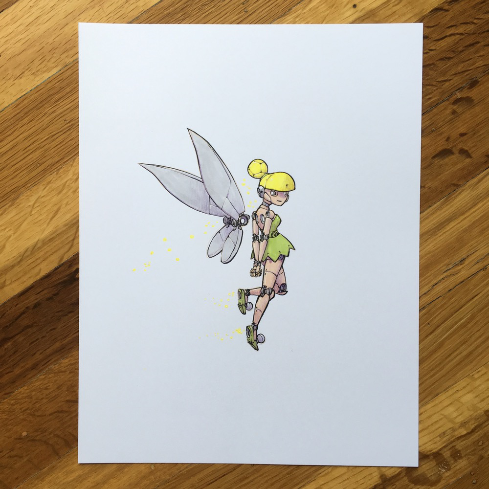 TINKER-BOT - Original Art