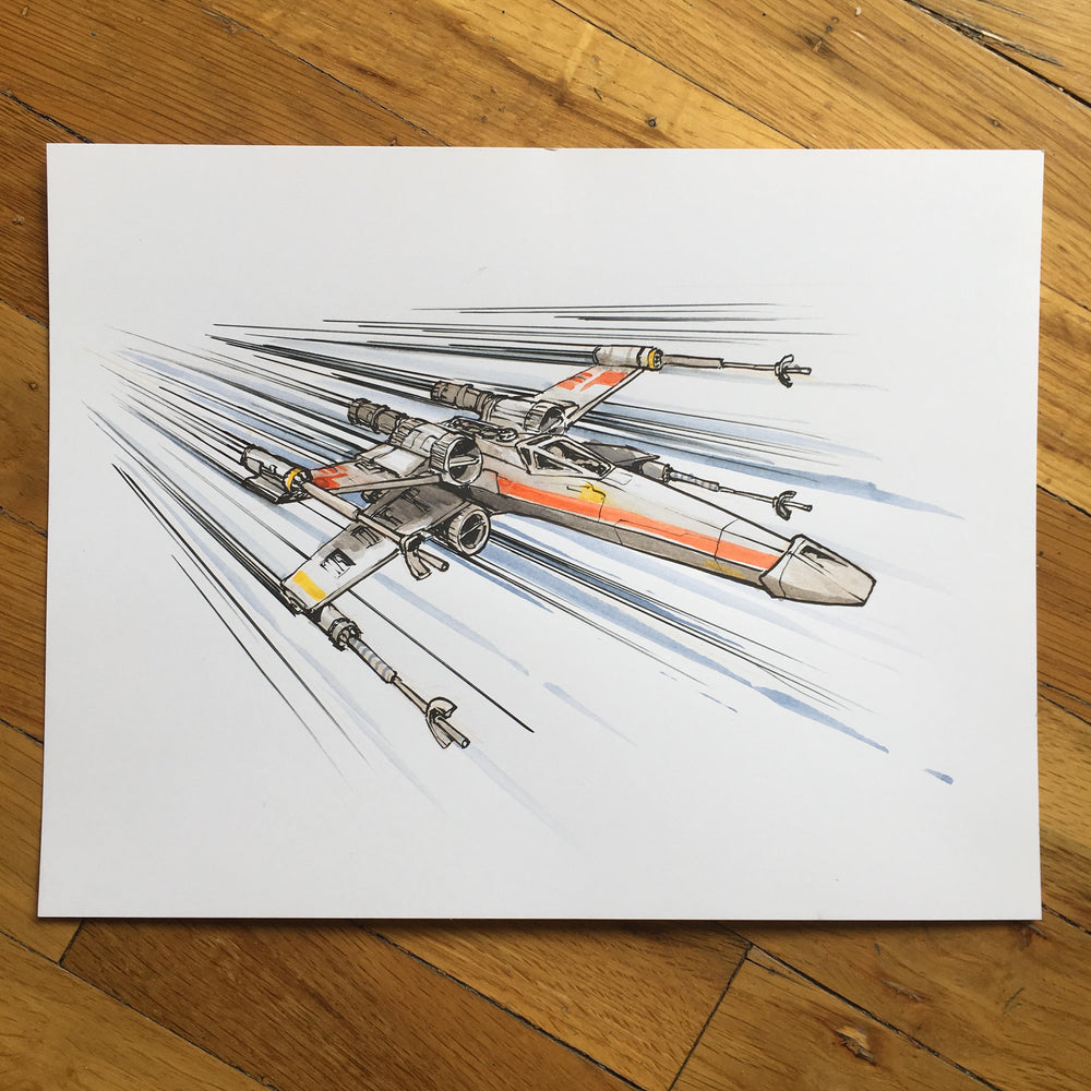 X-Wing - Original Art